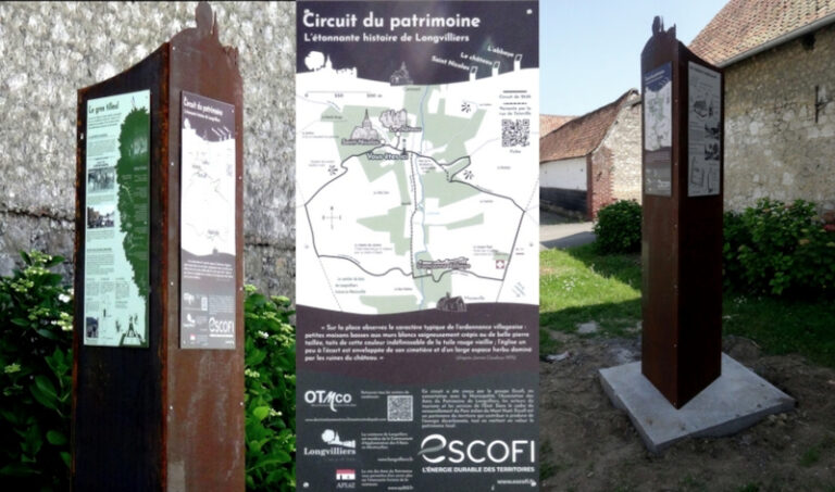 Les panneaux du patrimoine